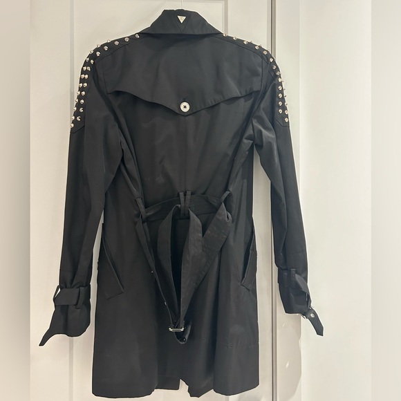 SAM EDELMAN JACKET / TRENCH COAT WITH STUDS - Picture 3 of 4